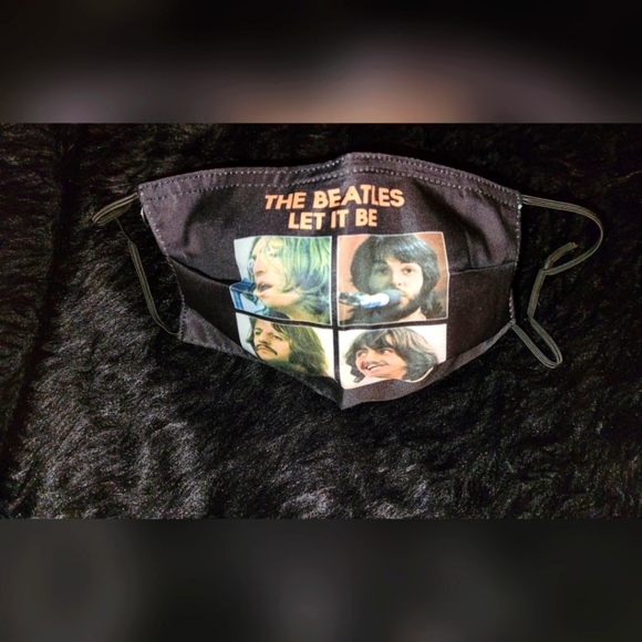 The Beatles Let It Be Face Mask *NEW* - Picture 1 of 2